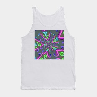 Letter J, the pattern Tank Top